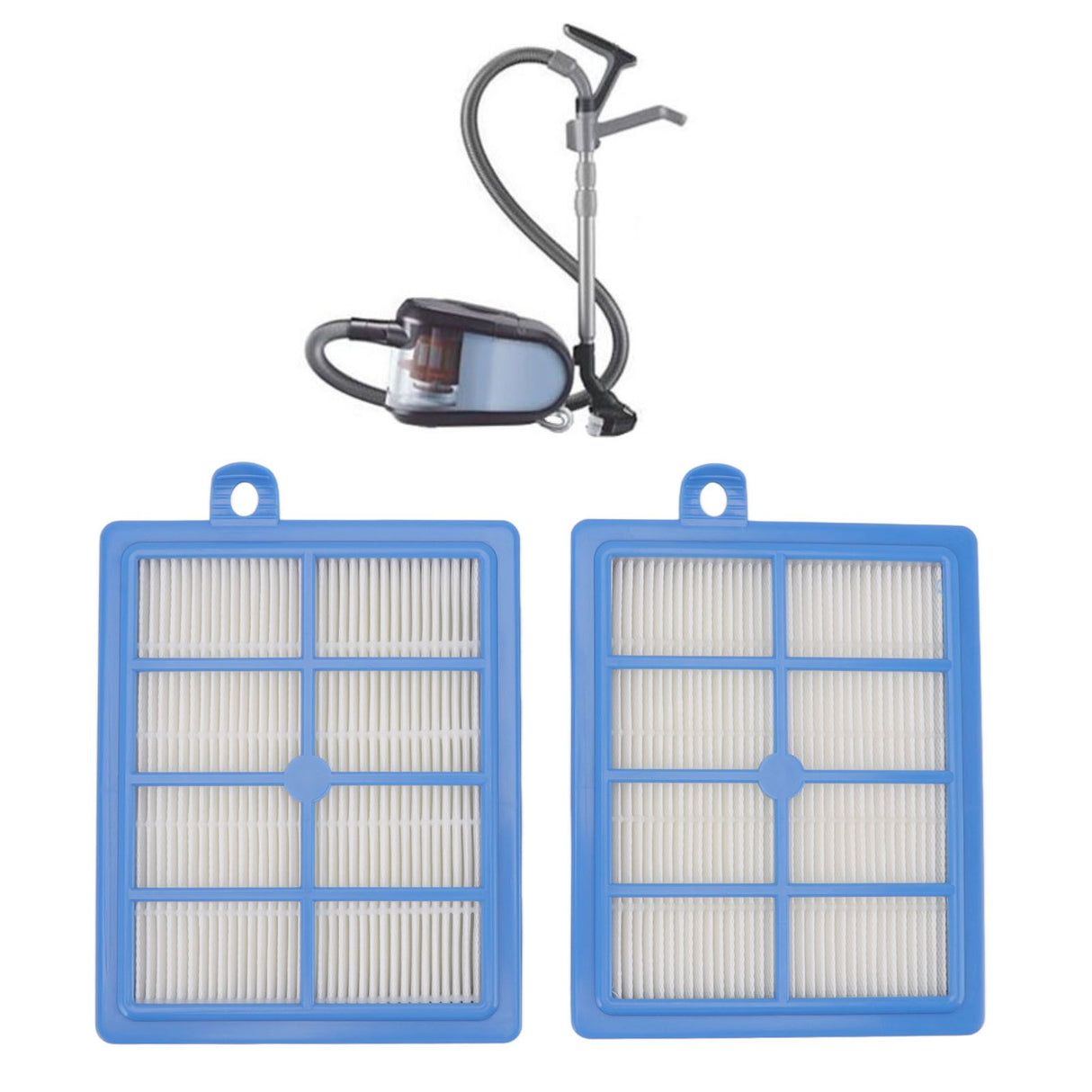 2Pcs Filter Replacement for Philips Fc9150 Fc9199 Fc9071 Fc8038 Fc9262 for Electrolux Vacuum Cleaner