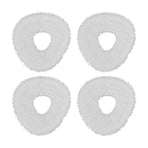 4 Pcs Mop Cloth for J3 Robot Vacuum Cleaner Accessories Resuable Household Cleaning Mopping Cloth