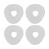 4 Pcs Mop Cloth for J3 Robot Vacuum Cleaner Accessories Resuable Household Cleaning Mopping Cloth