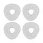 4 Pcs Mop Cloth for J3 Robot Vacuum Cleaner Accessories Resuable Household Cleaning Mopping Cloth