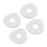 4 Pcs Mop Cloth for J3 Robot Vacuum Cleaner Accessories Resuable Household Cleaning Mopping Cloth - Side View