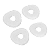 4 Pcs Mop Cloth for J3 Robot Vacuum Cleaner Accessories Resuable Household Cleaning Mopping Cloth - 45-Degree Angle