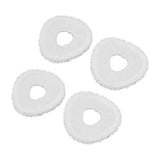 4 Pcs Mop Cloth for J3 Robot Vacuum Cleaner Accessories Resuable Household Cleaning Mopping Cloth - Low Angle