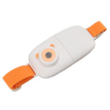 Foldable Menstrual Pain Belt Digital Display USB Charging Fast Heating Waist Warming Belt for Women Orange - Front View