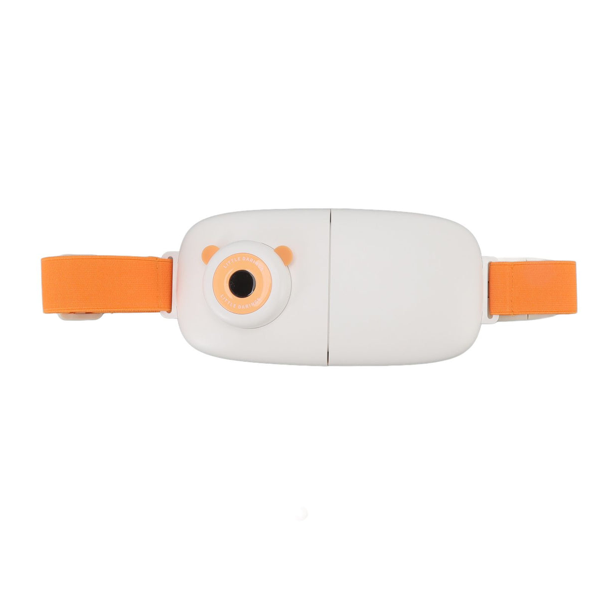 Foldable Menstrual Pain Belt Digital Display USB Charging Fast Heating Waist Warming Belt for Women Orange