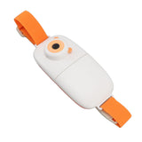 Foldable Menstrual Pain Belt Digital Display USB Charging Fast Heating Waist Warming Belt for Women Orange