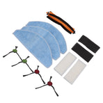 Robot Vacuum Cleaner Accessories Kit For Lydsto G2 Main Roller Brush Side Brushes Filters Mop Cloth