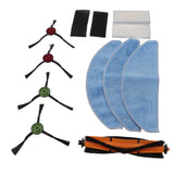Robot Vacuum Cleaner Accessories Kit For Lydsto G2 Main Roller Brush Side Brushes Filters Mop Cloth - Close-Up Angle