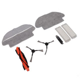 Vacuum Cleaner Main Roller Brush Kit with Side Brush Mop Cloth Filter for Conga 3290 3490 3690 for Proscenic M6 Pro