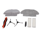 Vacuum Cleaner Main Roller Brush Kit with Side Brush Mop Cloth Filter for Conga 3290 3490 3690 for Proscenic M6 Pro