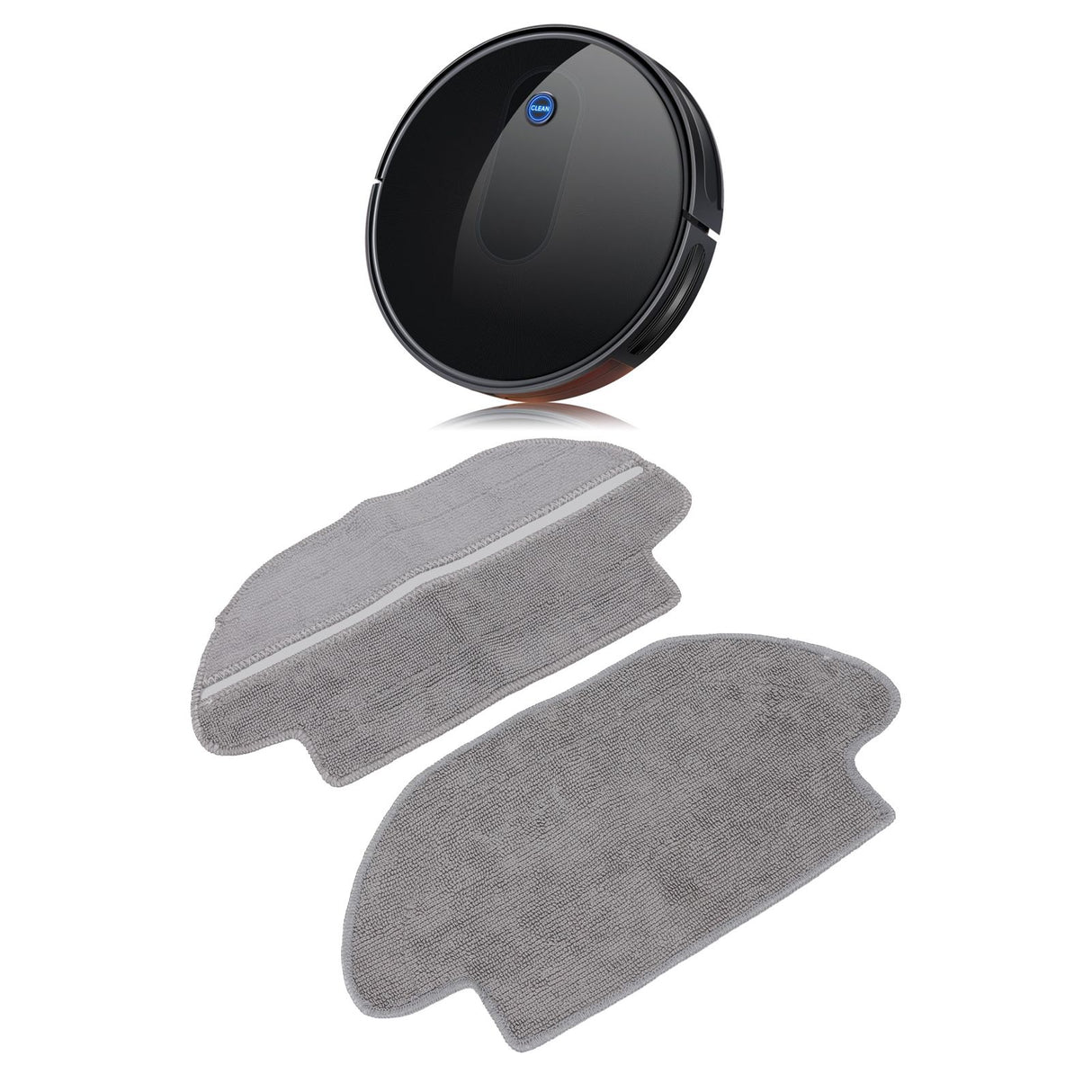Mop Cloth Kit for Proscenic M6 Pro Sweeping Robot Wet Dry Mopping Cloth and Wet Mopping Pads Set for Xiaomi 2S