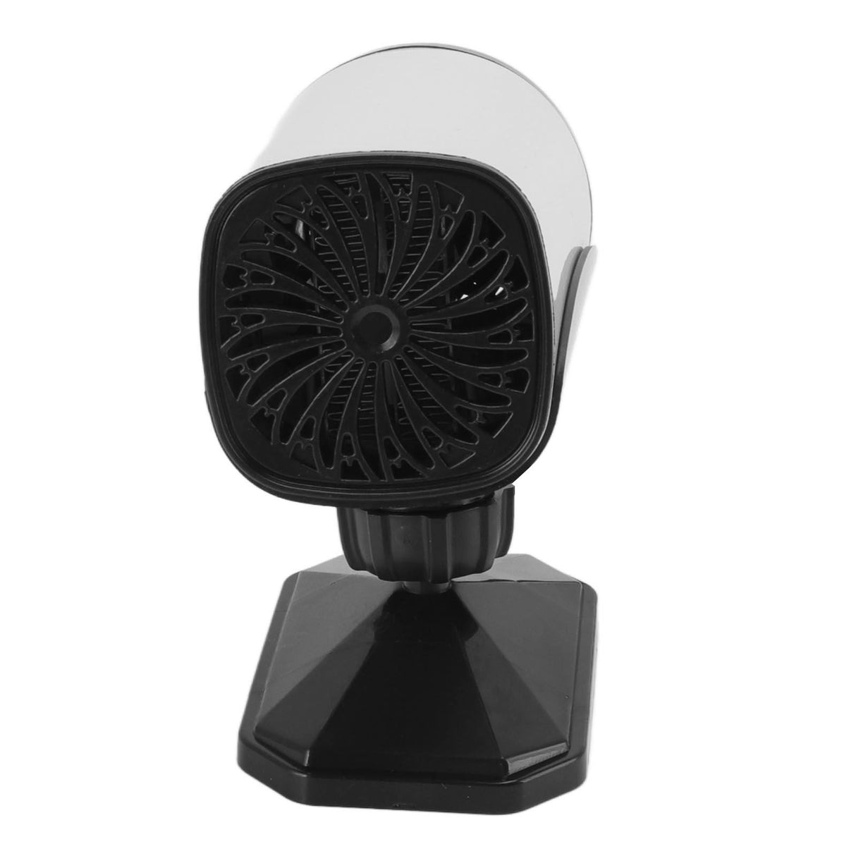 150W Car Heater 2 Modes Warming Cooling 360 Degree Rotation Portable Car Defroster Defogger 12V White
