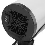 150W Car Heater 2 Modes Warming Cooling 360 Degree Rotation Portable Car Defroster Defogger 12V White