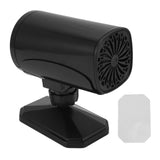 150W Car Heater 2 Modes Warming Cooling 360 Degree Rotation Portable Car Defroster Defogger 12V Black