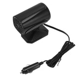 150W Car Heater 2 Modes Warming Cooling 360 Degree Rotation Portable Car Defroster Defogger 12V Black - Extra Image