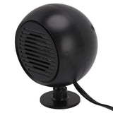 Car Space Heater High Power Multi Angle Rotation Black Windscreen Demister for Driving 12V - Top-Down View