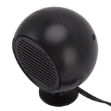 Car Space Heater High Power Multi Angle Rotation Black Windscreen Demister for Driving 12V - 45-Degree Angle