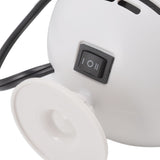 Car Heater Constant Temperature Low Noise Wide Angle 360° Adjustable Car Heater Fan White 12V
