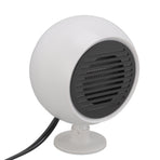 Car Heater Constant Temperature Low Noise Wide Angle 360° Adjustable Car Heater Fan White 24V
