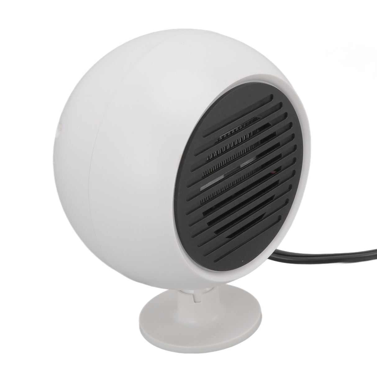Car Heater Constant Temperature Low Noise Wide Angle 360° Adjustable Car Heater Fan White 24V