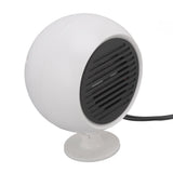 Car Heater Constant Temperature Low Noise Wide Angle 360° Adjustable Car Heater Fan White 24V