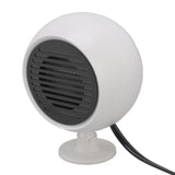 Car Heater Constant Temperature Low Noise Wide Angle 360° Adjustable Car Heater Fan White 24V - 45-Degree Angle