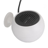 Car Heater Constant Temperature Low Noise Wide Angle 360° Adjustable Car Heater Fan White 24V