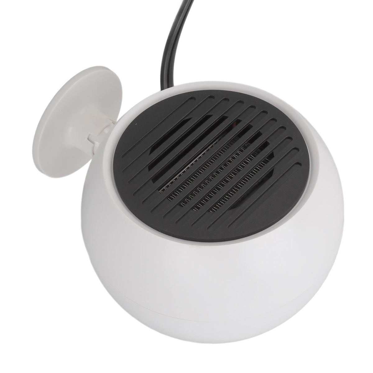 Car Heater Constant Temperature Low Noise Wide Angle 360° Adjustable Car Heater Fan White 24V