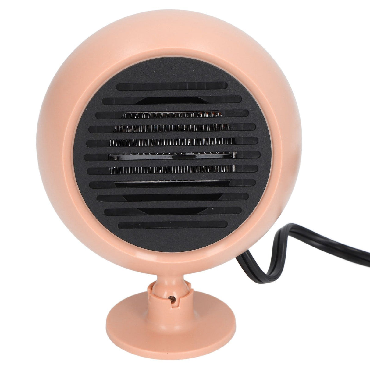 Car Heater Multi Angle Rotation Planetary Car Heater Portable Windshield Defogger Defroster Pink 12V