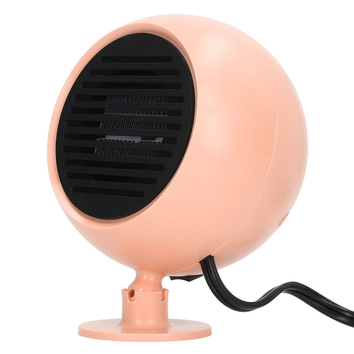 Car Heater Multi Angle Rotation Planetary Car Heater Portable Windshield Defogger Defroster Pink 12V