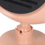 Car Heater Multi Angle Rotation Planetary Car Heater Portable Windshield Defogger Defroster Pink 12V