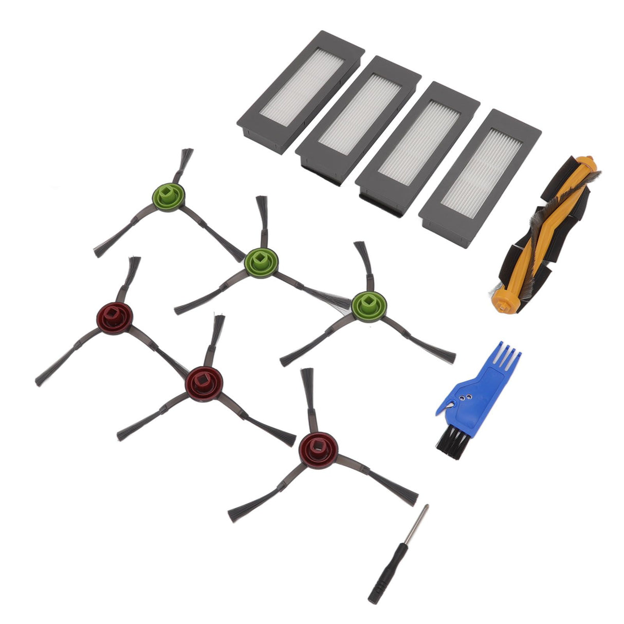 Sweeper Replacement Accessories for Yeedi VAC VACmax VAC Station Main Brush Side Brush Filter Screwdriver Kit