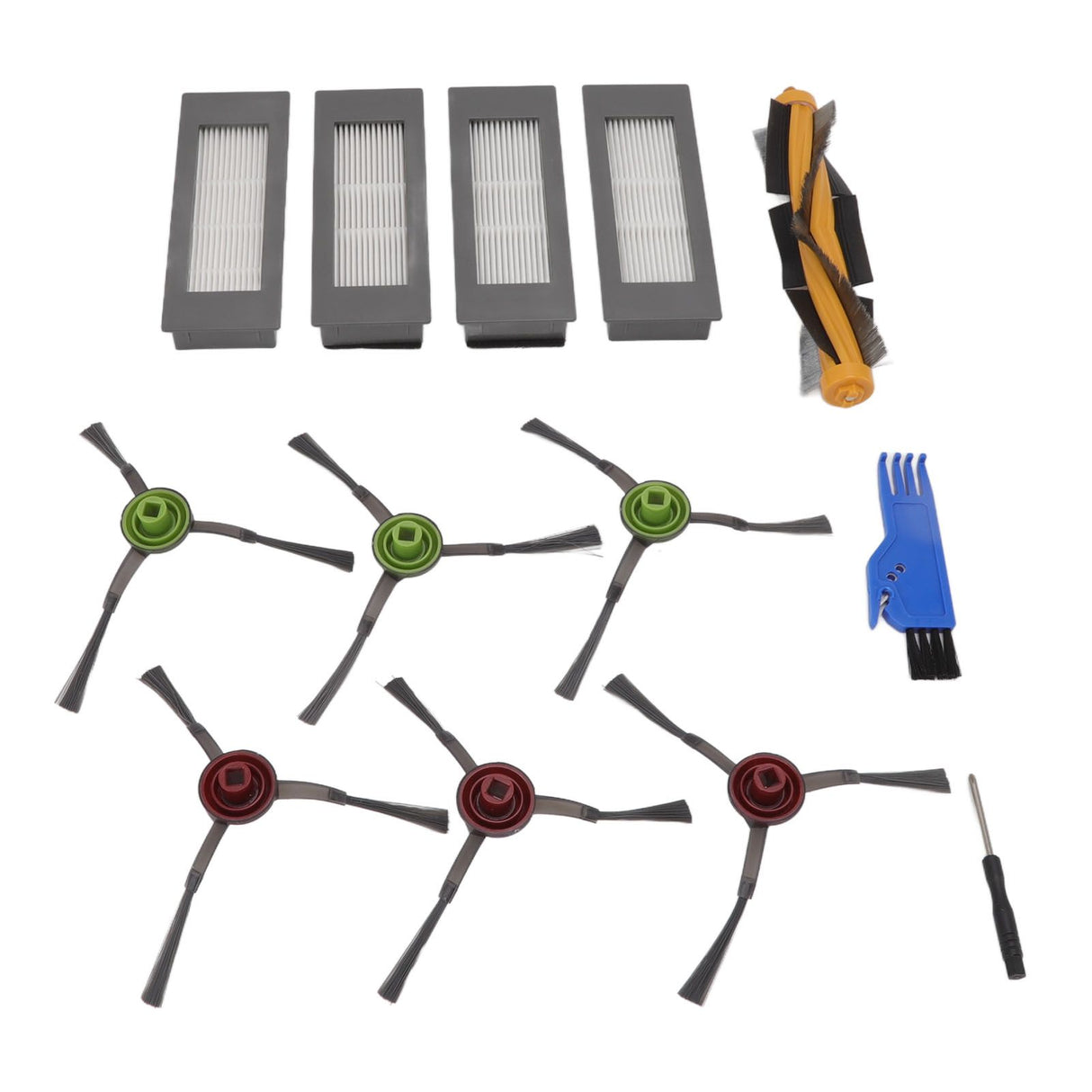Sweeper Replacement Accessories for Yeedi VAC VACmax VAC Station Main Brush Side Brush Filter Screwdriver Kit