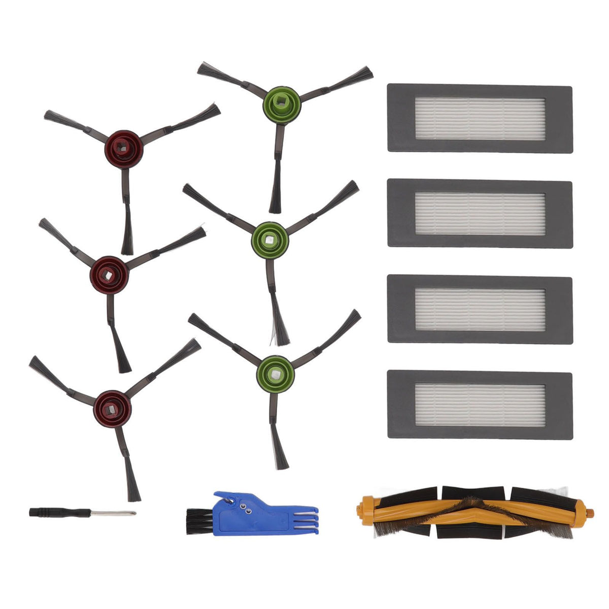 Sweeper Replacement Accessories for Yeedi VAC VACmax VAC Station Main Brush Side Brush Filter Screwdriver Kit
