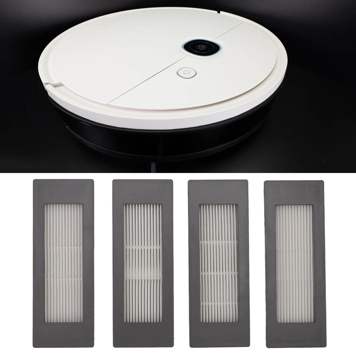 4Pcs Replacement Filter for Yeedi VAC Max Station Vacuum Cleaner Replacement Repair Parts