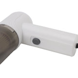 Car Vacuum Cleaner 360° Cleaning Washable Filter Screen Portable Handheld Vacuum Cleaner Inflator 12V White