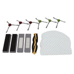 Replacement Accessories Kit for Yeedi Vac 2pro Robot Cleaner Main Side Brush with Filter and Mopping Cloths Set