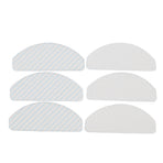 6 Pcs Mop Cloth for Yeedi Vac 2pro Vacuum Cleaner Cleaning Pads Replacement Parts Sweeper Accessories