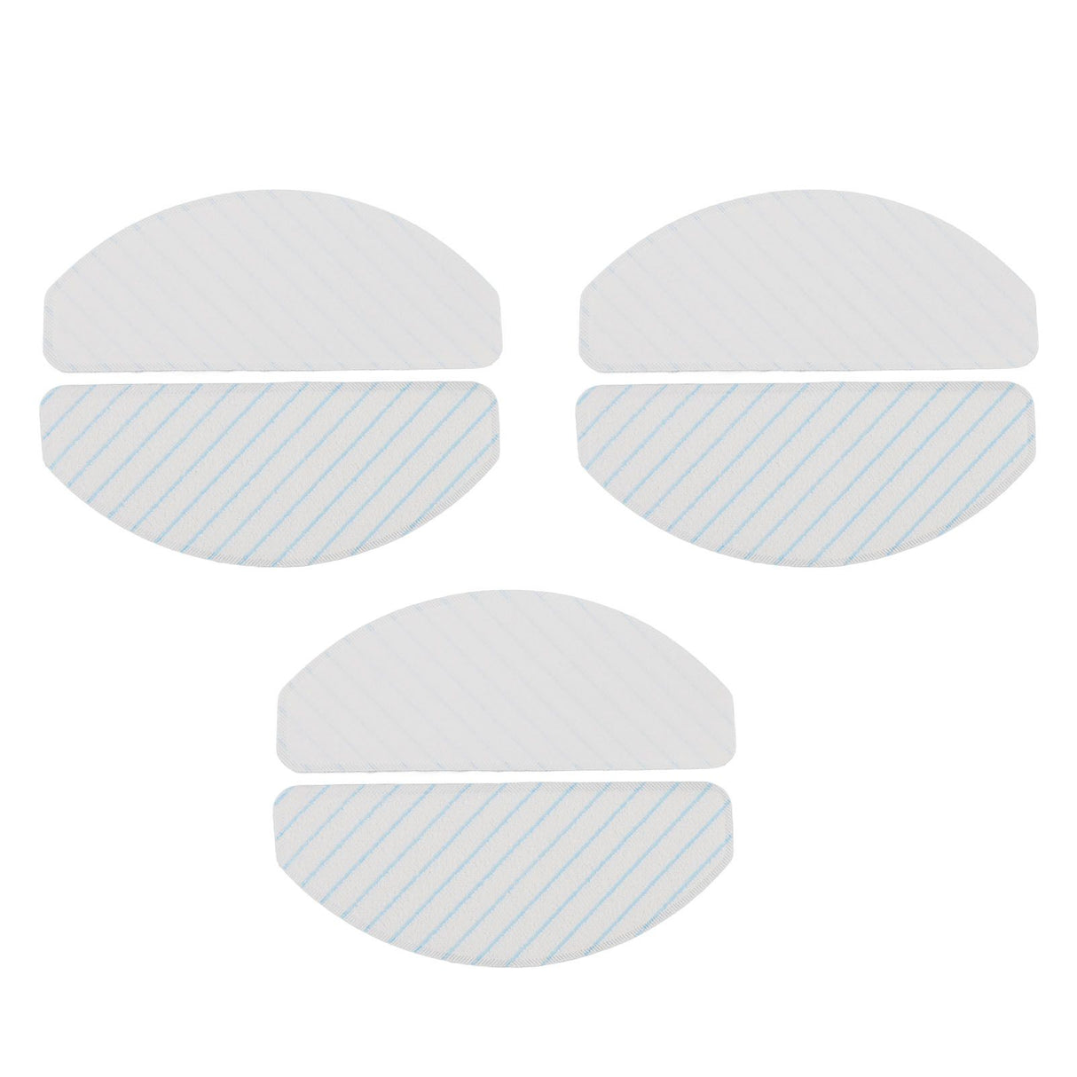 6 Pcs Mop Cloth for Yeedi Vac 2pro Vacuum Cleaner Cleaning Pads Replacement Parts Sweeper Accessories