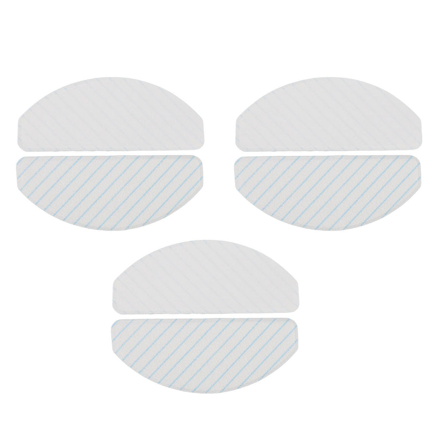 6 Pcs Mop Cloth for Yeedi Vac 2pro Vacuum Cleaner Cleaning Pads Replacement Parts Sweeper Accessories