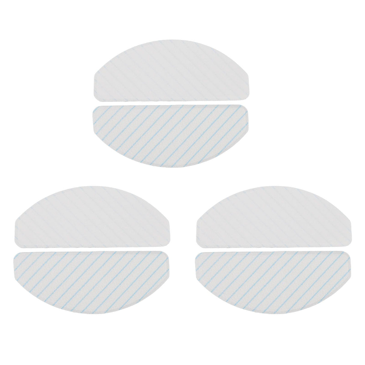 6 Pcs Mop Cloth for Yeedi Vac 2pro Vacuum Cleaner Cleaning Pads Replacement Parts Sweeper Accessories