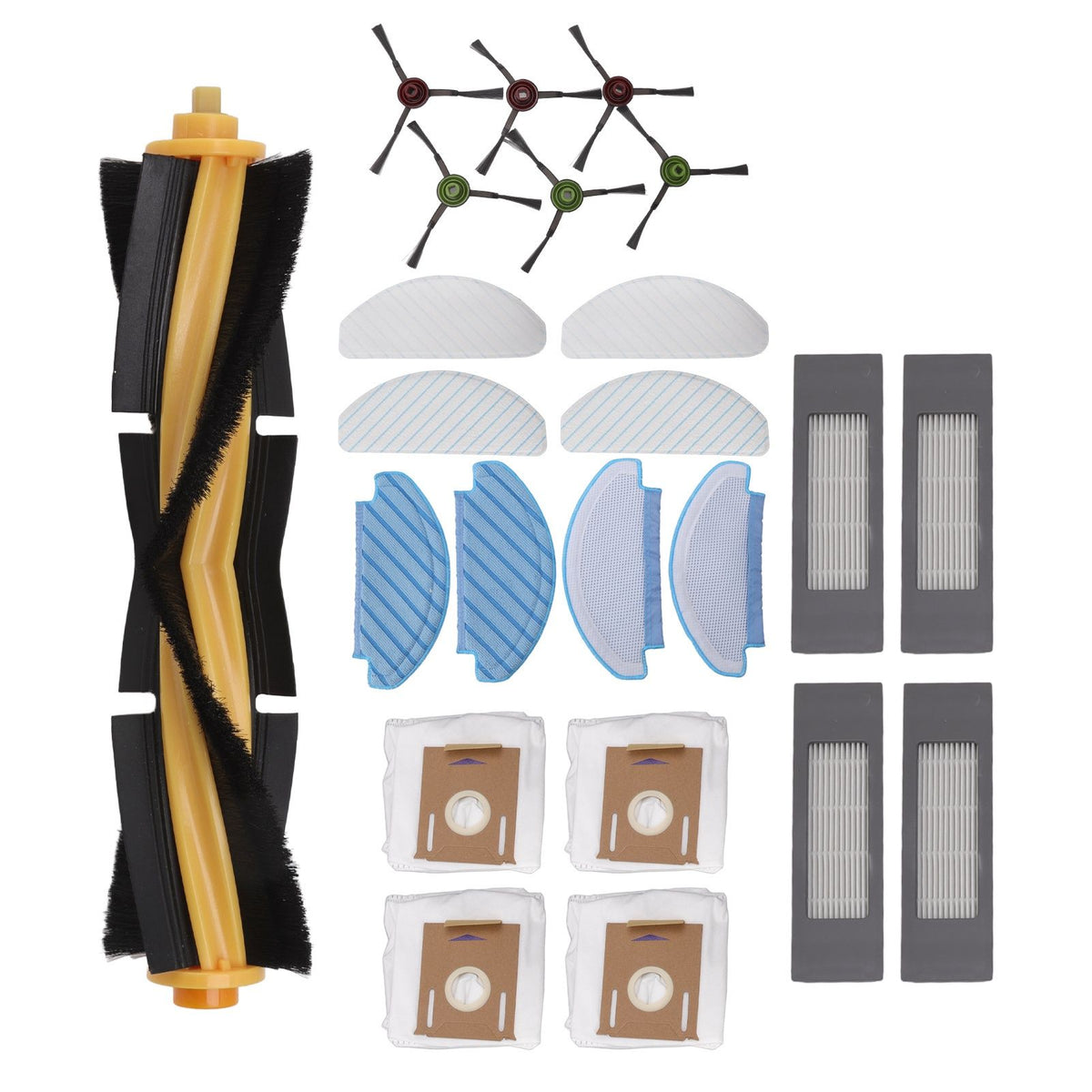 Sweeper Brush Filter Dust Bag Cloth and Rag Sweeper Accessories for DEEBOT OZMO T8 T8aivi Replacement