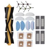 Sweeper Brush Filter Dust Bag Cloth and Rag Sweeper Accessories for DEEBOT OZMO T8 T8aivi Replacement - Front View