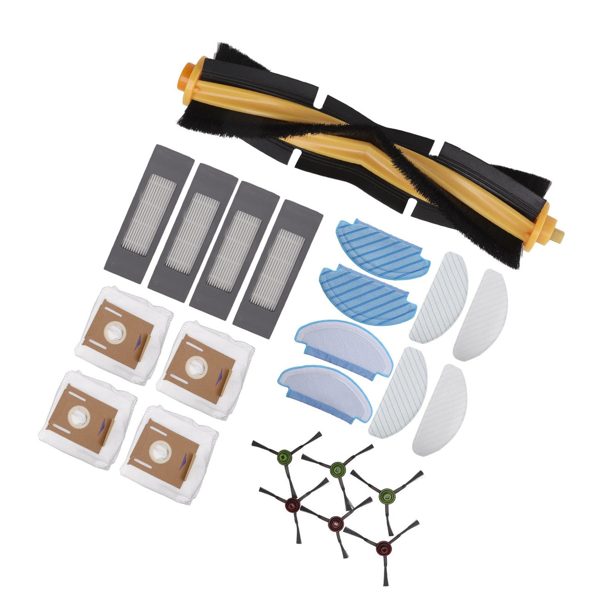 Sweeper Brush Filter Dust Bag Cloth and Rag Sweeper Accessories for DEEBOT OZMO T8 T8aivi Replacement