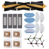 Sweeper Brush Filter Dust Bag Cloth and Rag Sweeper Accessories for DEEBOT OZMO T8 T8aivi Replacement - 45-Degree Angle