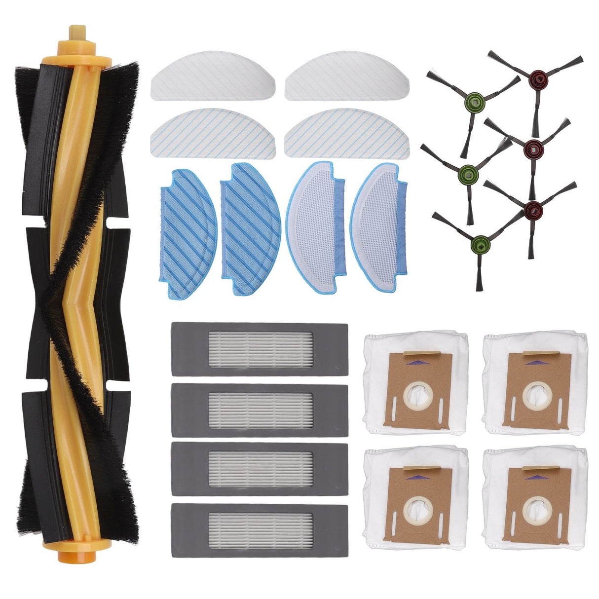 Sweeper Brush Filter Dust Bag Cloth and Rag Sweeper Accessories for DEEBOT OZMO T8 T8aivi Replacement