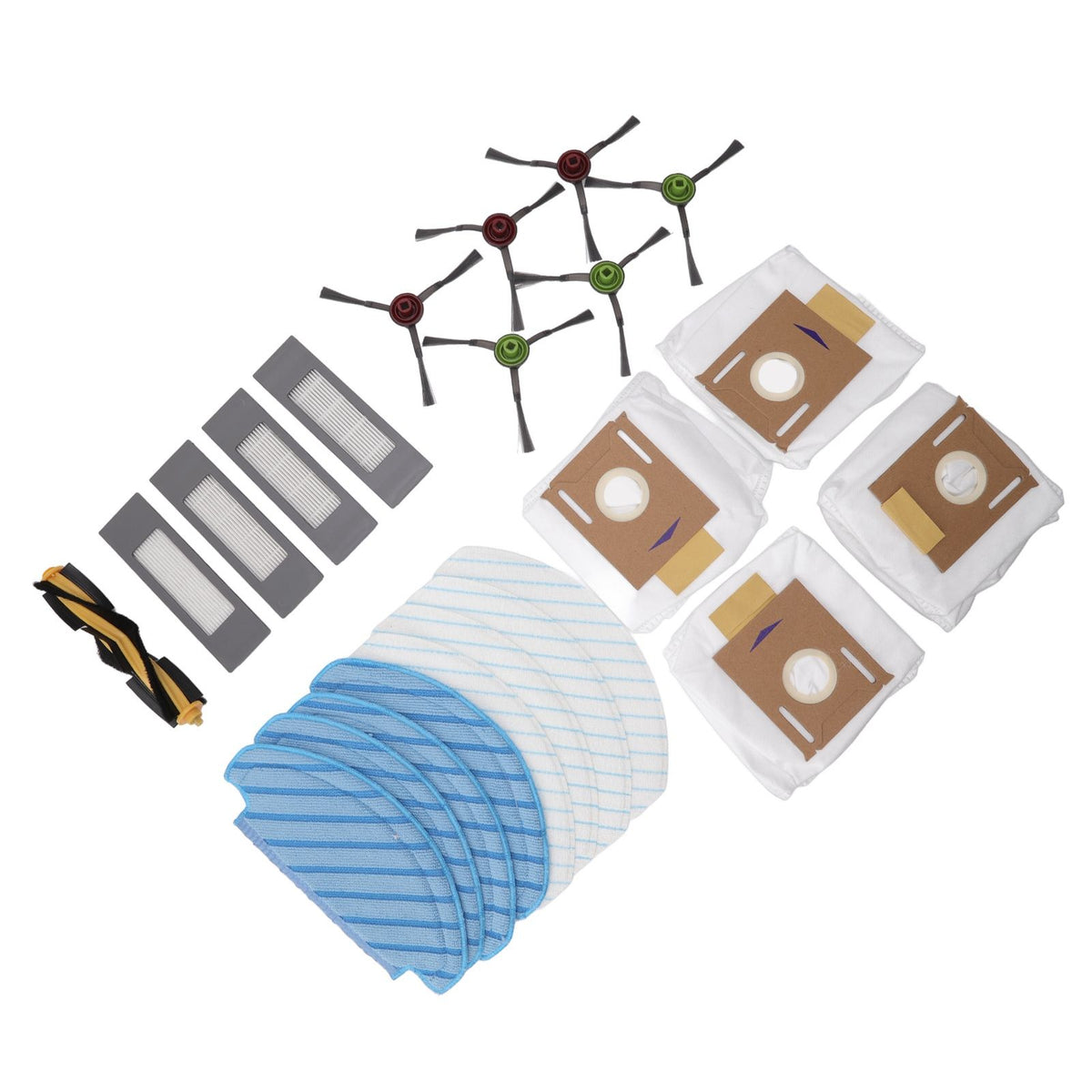 Sweeper Brush Filter Dust Bag Cloth and Rag Sweeper Accessories for DEEBOT OZMO T8 T8aivi Replacement