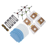 Sweeper Brush Filter Dust Bag Cloth and Rag Sweeper Accessories for DEEBOT OZMO T8 T8aivi Replacement