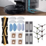 Sweeper Brush Filter Dust Bag Cloth and Rag Sweeper Accessories for DEEBOT OZMO T8 T8aivi Replacement