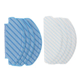 8 Pcs Mop Cloth for DEEBOT OZMO T8 T8aivi N8pro Plus Vacuum Cleaner Replacement Parts Cleaning Pads Microfiber Mop